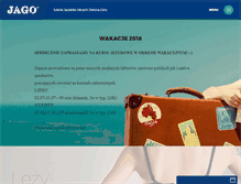 Tablet Screenshot of jago.pl